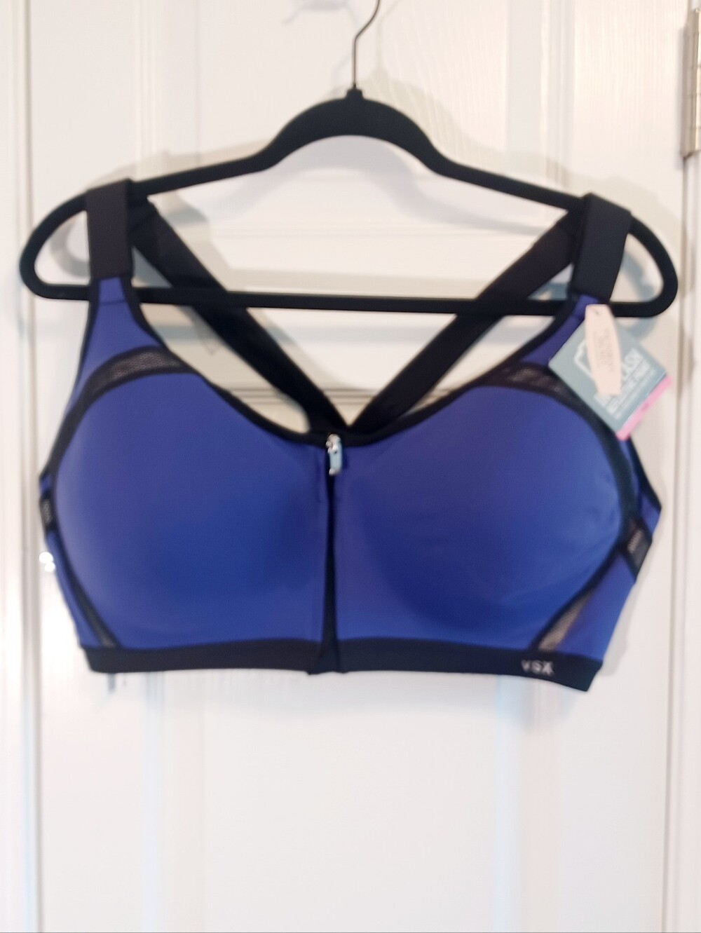 NWT Victoria's Secret VSX Sport The Player Crossback Sports Bra Purple 40DD